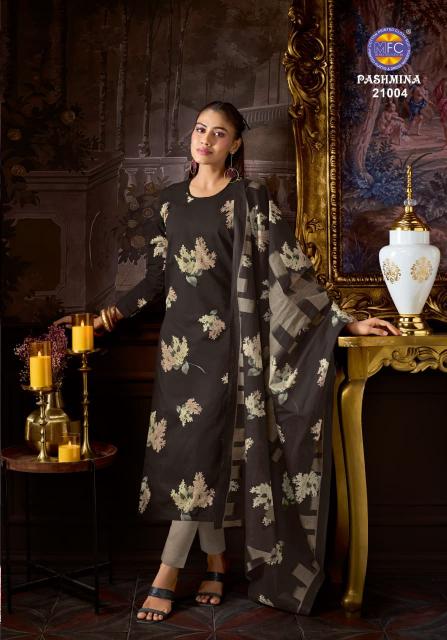 Mfc pashmina vol 21 cotton dress material wholesale shop